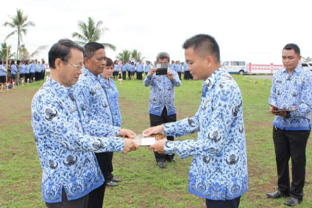 Upacara HUT KORPRI di Mitra Berlangsung Hikmat